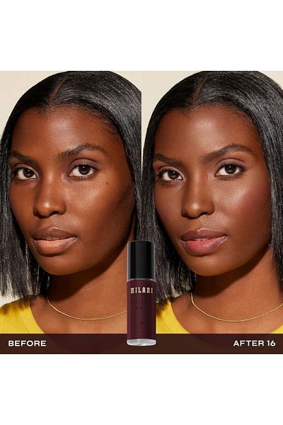 MILANI كريم أساس كونسيل + بيرفكت 2 في 1، تغطية كاملة 16 كول، نباتي، يدوم طويلاً، خالٍ من الزيوت، 30 مل
