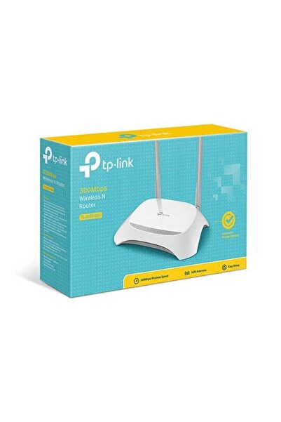 TP-LINK TL-WR840N 300Mbps Wireless N WiFi Router, 2.4GHz Single Band, 2 Fixed Antennas