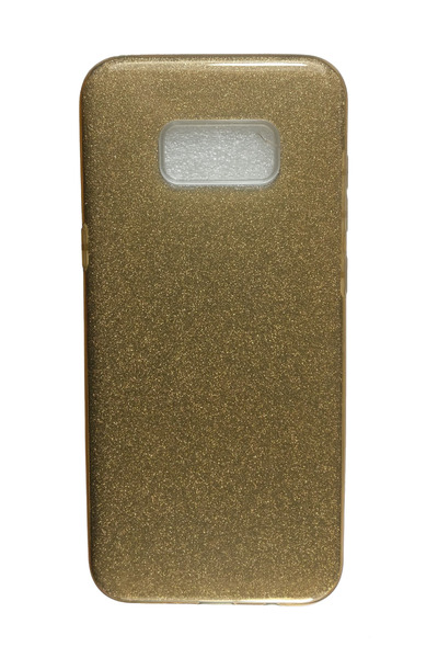 OEM Carcasă compatibilă cu Samsung Galaxy S8, silicon cu sclipici, aurie