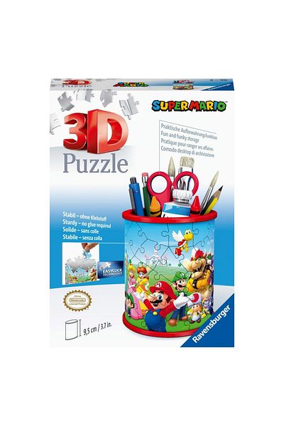RAVENSBURGER - 3D puzzle pen holder Super Mario 54 pieces