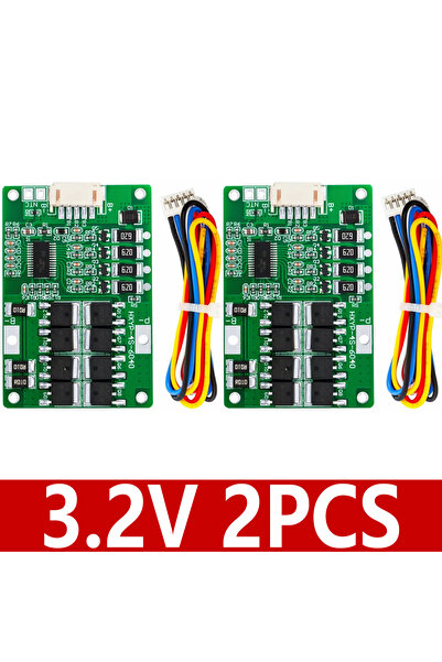choice2 بطارية ليثيوم فوسفات الحديد (LiFePO4) متوازنة، 3.2 فولت، قطعتان، 4 خل...