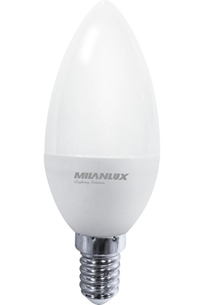 Milanlux Led Bulb, Non-Dimmable , 560 Lumen, Warm White (3000), 7W = 45W, E14 Base, Buy 3 Get 2 Free