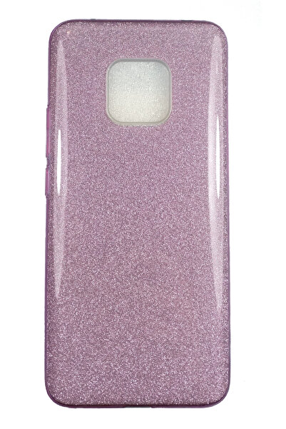 OEM Carcasă compatibilă cu Huawei Mate 20 Pro, silicon cu sclipici, violet