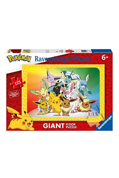 RAVENSBURGER - Puzzle mare de podea Pokemon 125 piese