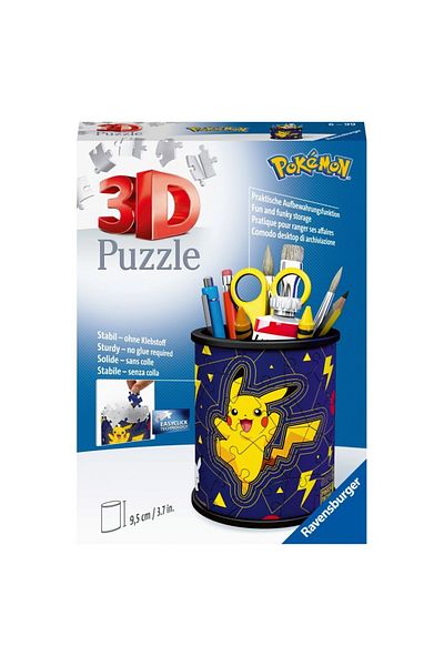 RAVENSBURGER - 3D puzzle with Pokemon pen holder 54 pieces