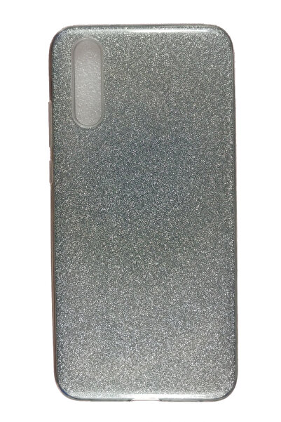 OEM Carcasă compatibilă cu Huawei P20, silicon cu sclipici, argintie