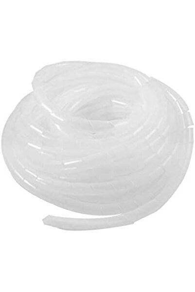 Generic غلاف كابل حلزوني 12 مم من YXQ، أنبوب لف سلكي شفاف مرن لإدارة الكمبيوت...