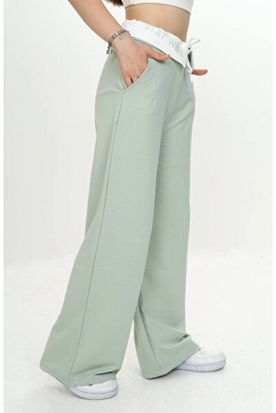 Asortix Κοριτσίστικο 2 νήματα γαρνιρισμένο 100% βαμβακερό αθλητικό παντελόνι-292