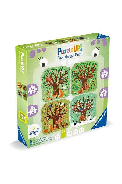 RAVENSBURGER - Puzzle Up seasons 4 contour puzzle 12 16 20 24 pieces