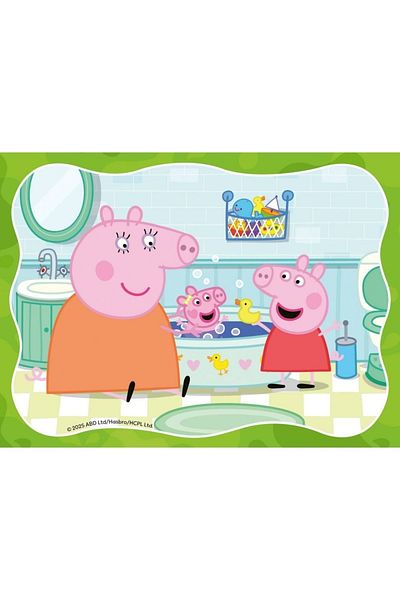 RAVENSBURGER - Peppa Pig puzzle 4 puzzles in box 12 16 20 24 pieces