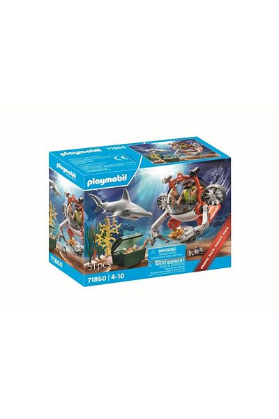 Playmobil - Submarine treasure hunt Promo Pack