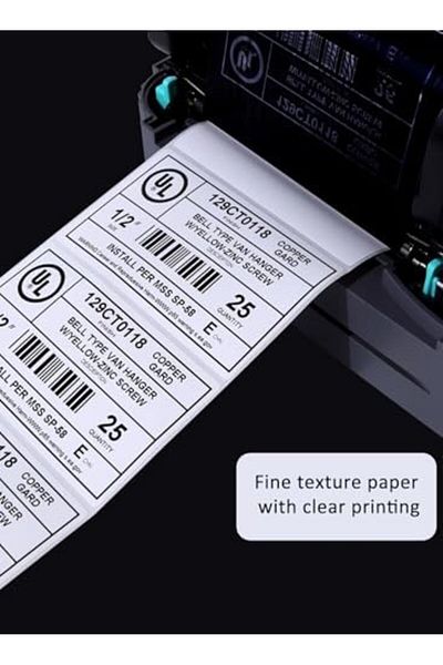 Generic Thermal Transfer Ribbon Resin Enhanced Wax Barcode Black Label Printer for Label Barcode Printing