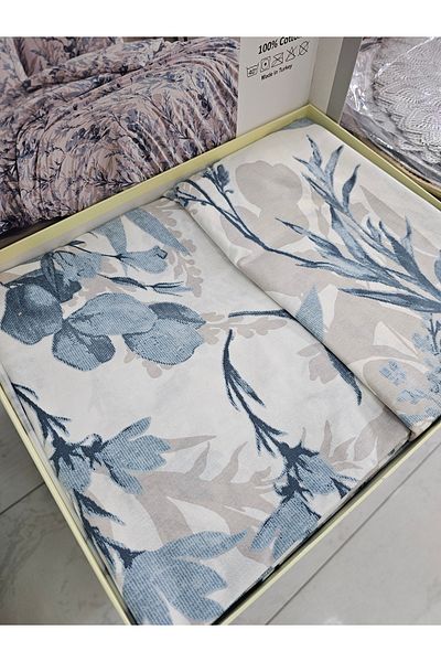 Weekend Home % Cotton Double Nev.Set Blue Dream
