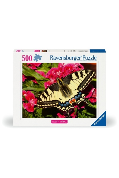 RAVENSBURGER - Puzzle animale colorate fluture 500 piese