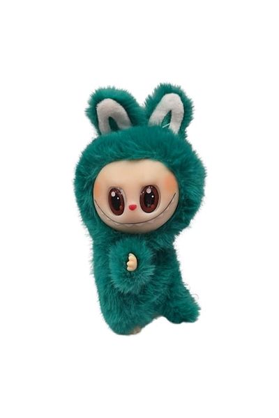 MASHASHOP Labubu The Monsters Plush Figure, Green, 20 cm