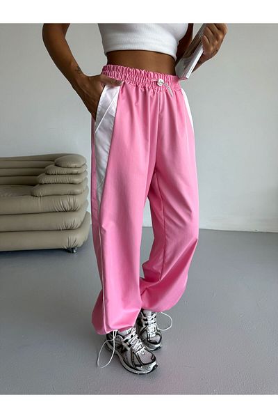 Gofeel Vintage αθλητικό παντελόνι Pink Line Detail Streetwear