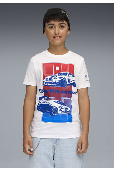 Puma Παιδικό μπλουζάκι BMW M Motorsport με λάστιχο για νέους