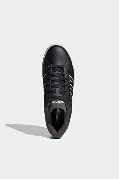 adidas Grand Court 2.0 Erkek Spor Ayakkabı Js1739 CBLACK/CBLACK/OWHITE