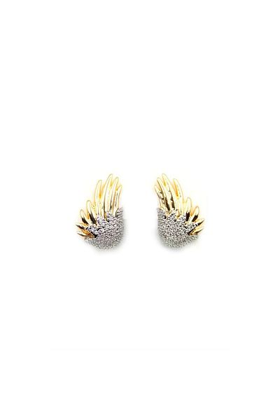 SepetBudur Angel Wing Earrings - Gold