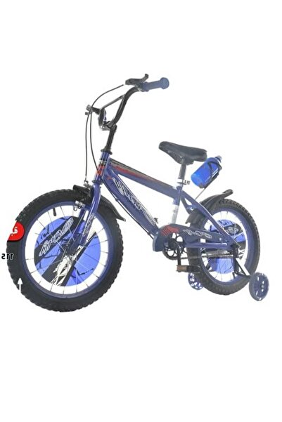 rexa دراجة أطفال معدنية مقاس 16 بوصة مزودة بفرامل قرصية - رحلة متينة وأنيقة