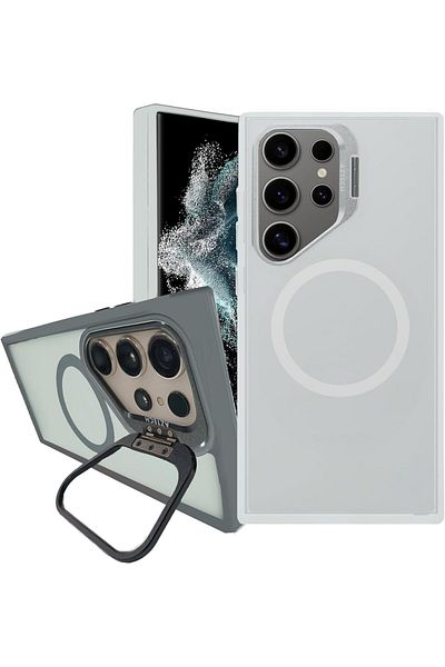 Aztech جراب مغناطيسي لهاتف Samsung Galaxy S23 Ultra 5G مقاس 6.8 بوصة متوافق مع كاميرا MagSafe Ring Ki