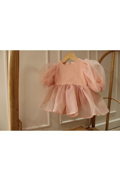 Lolidenss Pink Tulle Romper