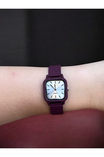 CLUPPOLOON Square Minimal Color Summer Watch
