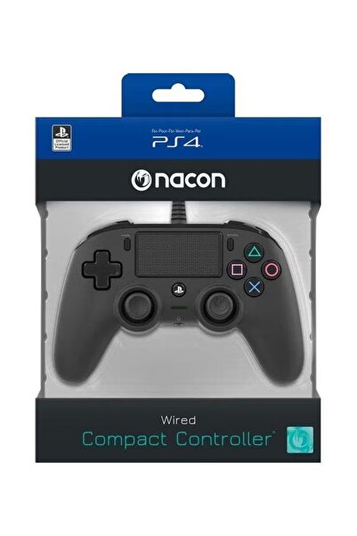 rexa وحدة تحكم سلكية صغيرة لجهاز بلاي ستيشن 4 - لوحة ألعاب مدمجة