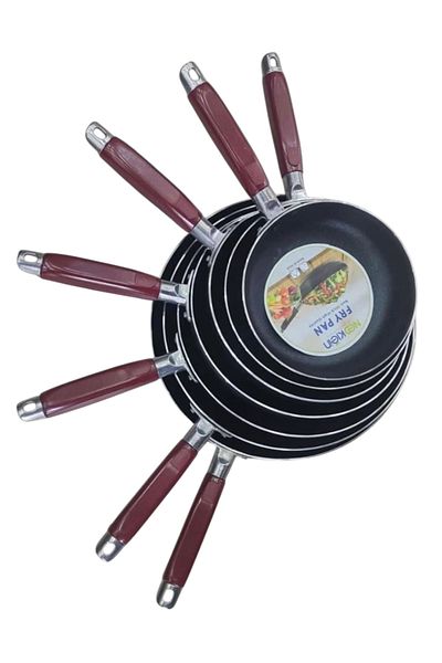 GENERAL Tefal Indian frying pans, set of seven pieces without a cover