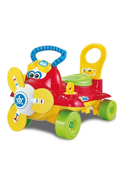 FiveStar Antemergator 2 in 1 pentru copii Slipping Airplane Rosu