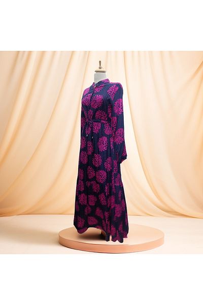DENİZLİFE Women's Ethnic Pattern Dress