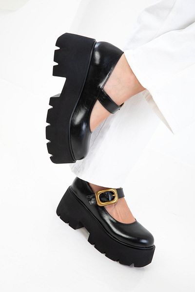SOHO Black Women's Classic Heeled Shoes 20774