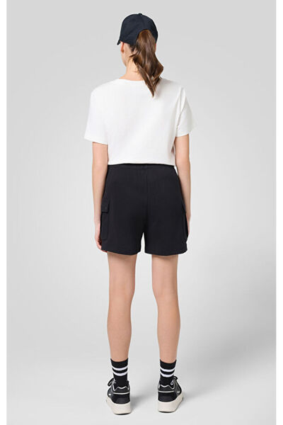 Champion Icons Cargo Bermuda Siyah Kadın Şort-117131-KK001