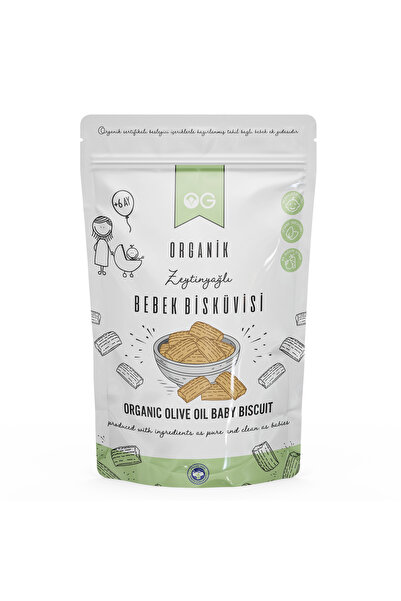 OG natural Organik Keçiboynuzlu ve Zeytinyağlı Bebek Bisküvi Seti +6 Ay