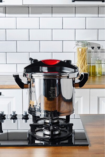 Hisar Monaco Joy İndüksiyon Tabanlı Düdüklü Tencere 6 Lt. Siyah