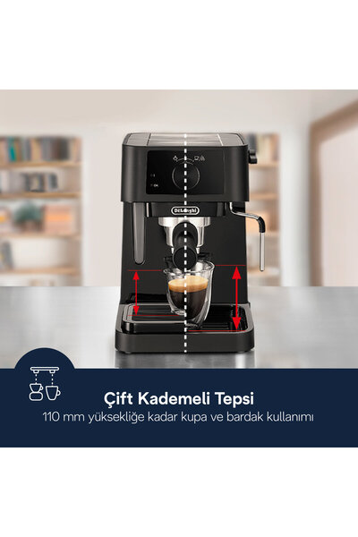 DELONGHİ Stilosa, Ec230.Bk Manual Espresso Coffee Machine