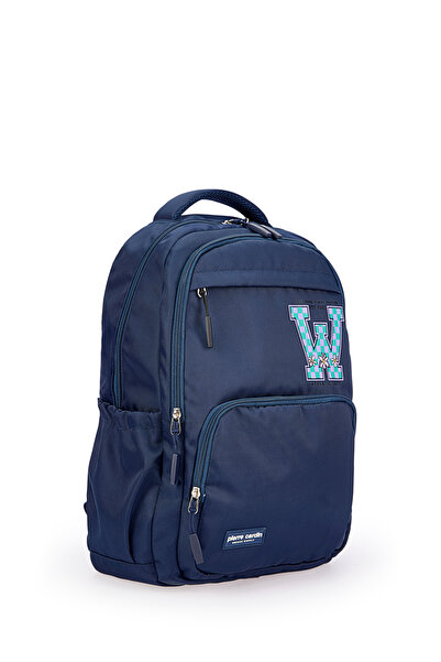 Pierre Cardin Rucsac albastru pentru școală pentru copii 07PCT1003