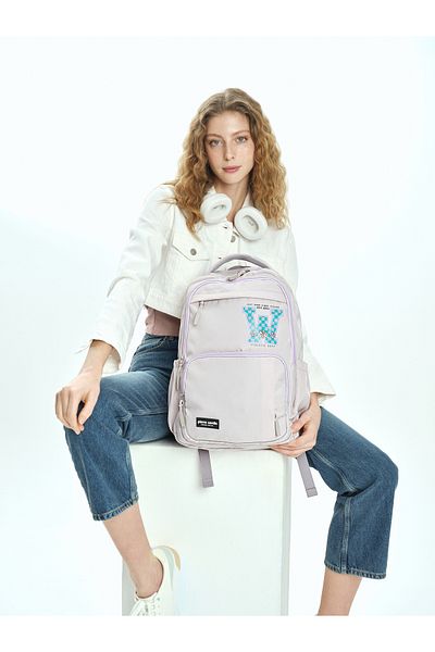 Pierre Cardin Rucsac de școală pentru copii violet 07PCT1003