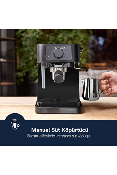 DELONGHİ Stilosa, Ec230.Bk Manual Espresso Coffee Machine