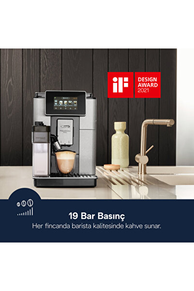 DELONGHİ Primadonna Soul, Ecam612.55.Sb Fully Automatic Espresso Coffee Machine