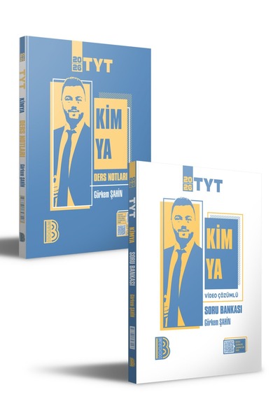 Benim Hocam Yayınları 2026 Tyt Kimya Video Destekli Konu Anlatımı Ders Notları Ve Soru Bankası Seti