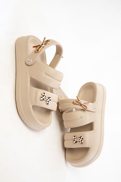 SOHO Beige Women's Sandals 20793