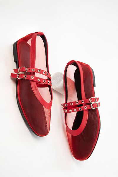 SOHO Red Women's Ballerina Ballet 20466