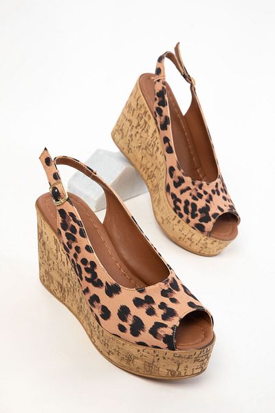 SOHO Pantofi cu toc pentru femei Leopard 20240