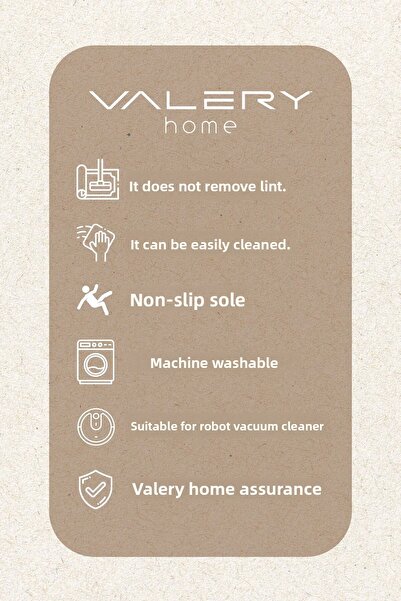 Valery Home Vl Washable Non-Slip Base Post Plush Bath Mat Triple Set Beige