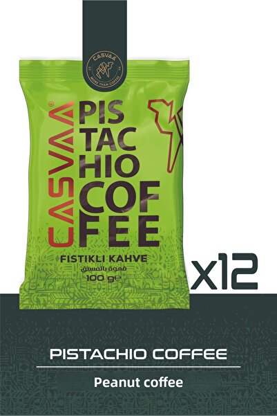 CASVAA COFFE 100Gr Pistachio Coffee - Pack of 12
