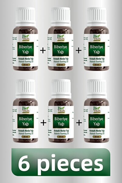 Bio Vitals 20 مل زيت إكليل الجبل - 6 قطع