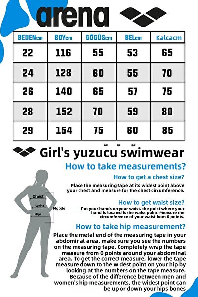 ARENA 1a487 - Gill Kids Onl Pilcl Girl's Swimsuit