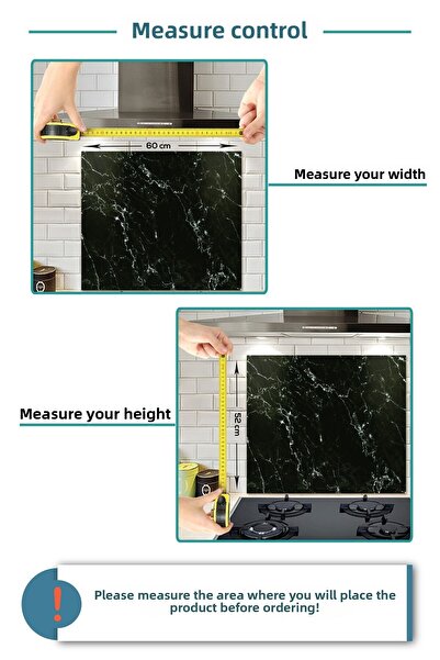 Decorita Glass Stove Back Protector| Orchid Kitchen| 52cm X 60cm