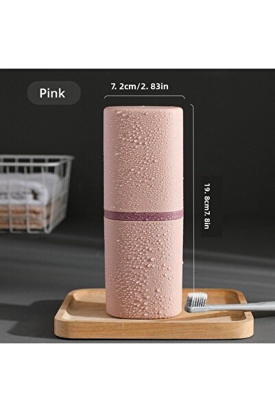 Choice 1 قطعة وردية اللون، 1 قطعة حقيبة سفر لفرشاة الأسنان، حقيبة حامل فرشاة ...